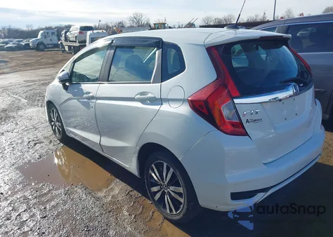 2018 Honda Fit Ex-L from USA, damaged, VIN 3HGGK5H9XJM703615